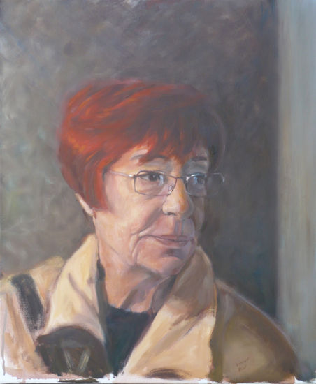 Carmen Oil Canvas Portrait