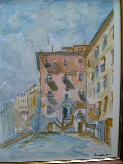 Arco de Cuchilleros Watercolour Paper Landscaping