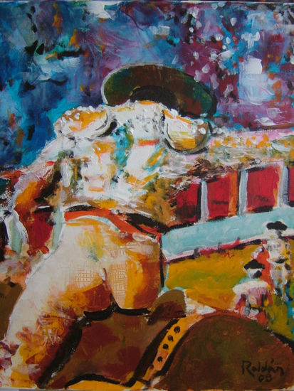 PICADOR Acrylic Canvas Figure Painting