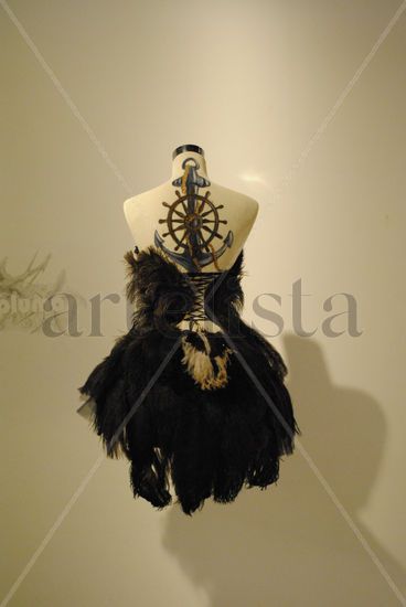 Vestido de Plumas 