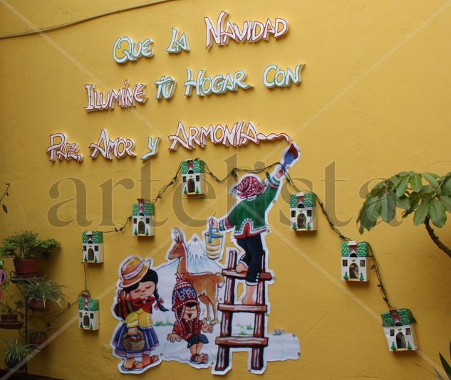 NAVIDAD PERUANA Mixed media Others Others