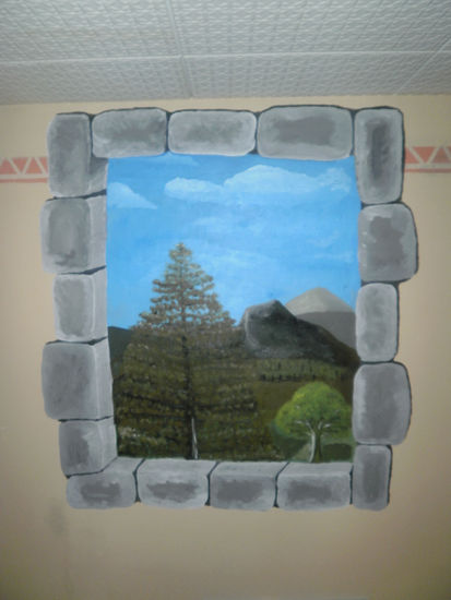 ventana Acrílico Otros Paisaje