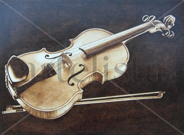 Violin Rotogravure