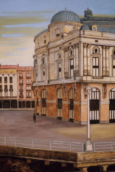 Teatro Arriaga (Bilbao) Oil Canvas Others