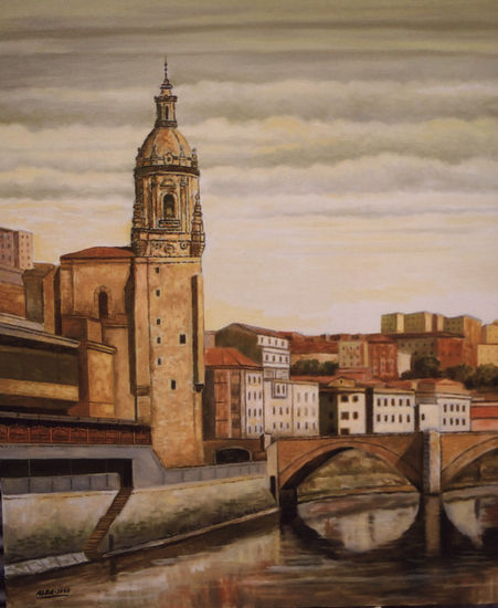 San Antón de Bilbao (1) Óleo Lienzo Otros