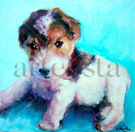 cachorro Acrylic Canvas Animals