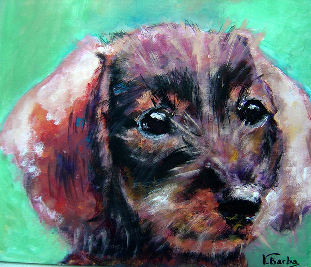 tapon Gouache Lienzo Animales