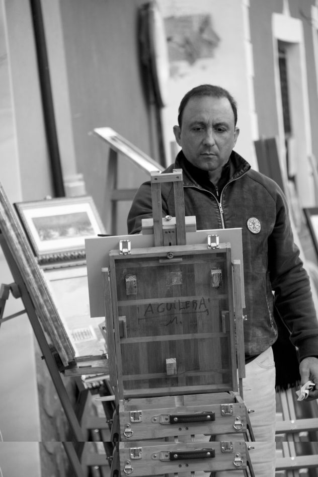 PINTANDO EN LA CALLE DEL NATURAL