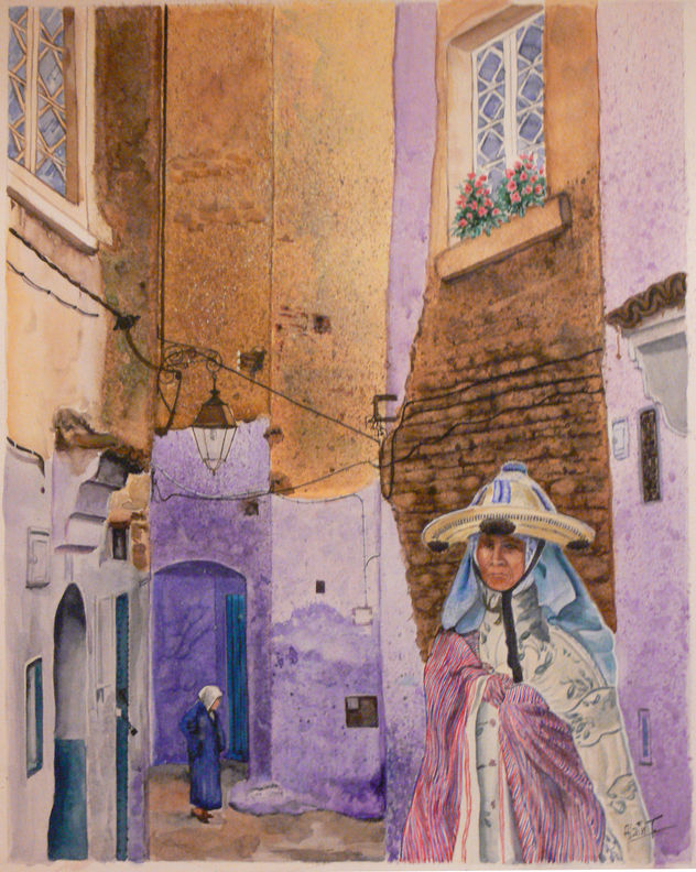 LA MUJER MARROQUI EN EL SUK
