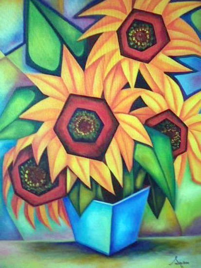 GIRASOLES Oil Canvas Others