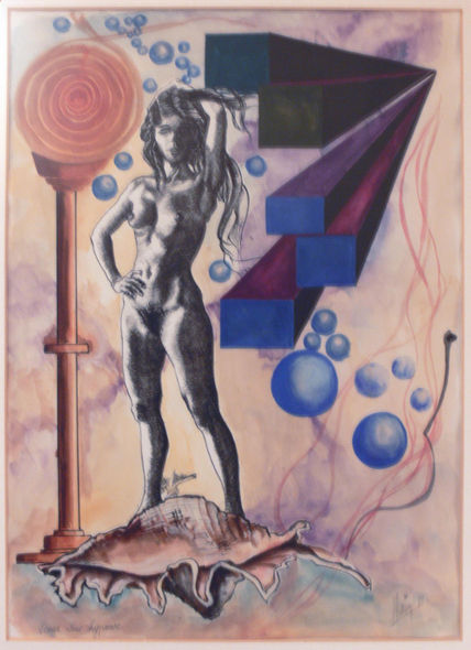 Venus saliendo de...