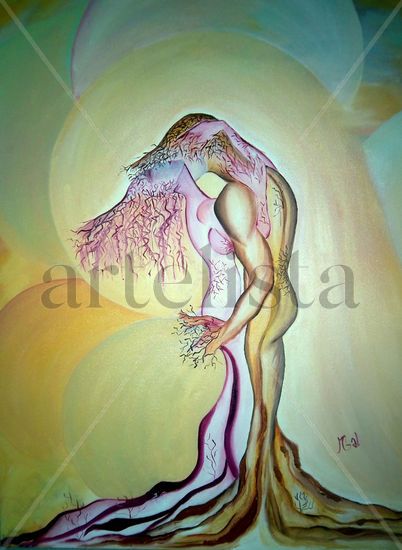 El Aura Oil Canvas Nude Paintings