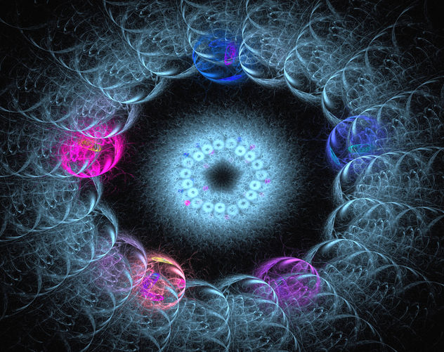 mandala en el espacio