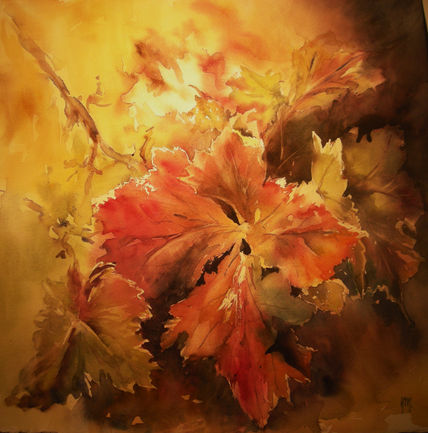 Hojas de otoño