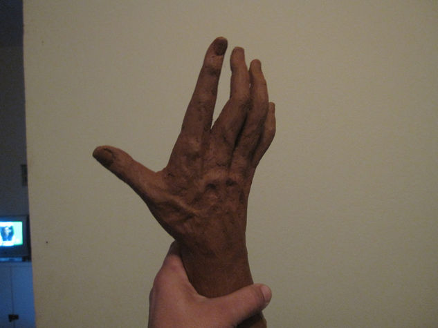 juego de mano Terracota Figurativa