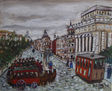 TIEMPO TORMENTOSO SOBRE LA CALLE ALCALA