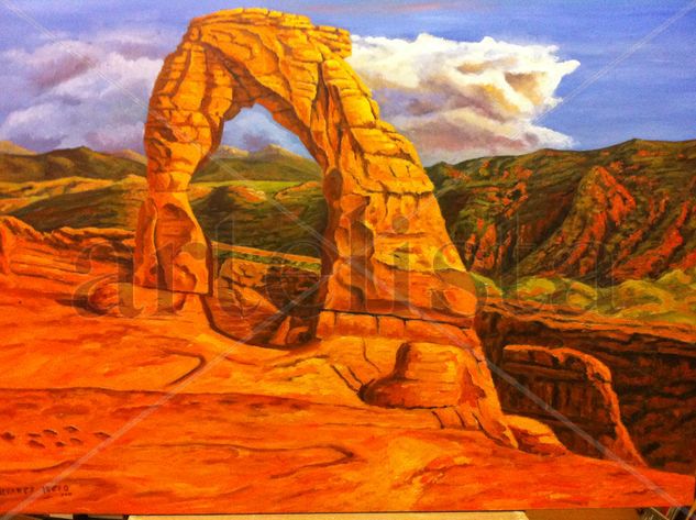 ESTADOS UNIDOS Oil Canvas Landscaping