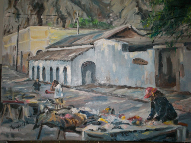 Casa de la Cultura de Purmamarca Oil Canvas Landscaping