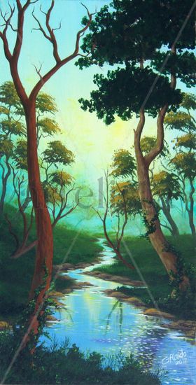 LUZ DIFUSA Acrylic Canvas Landscaping