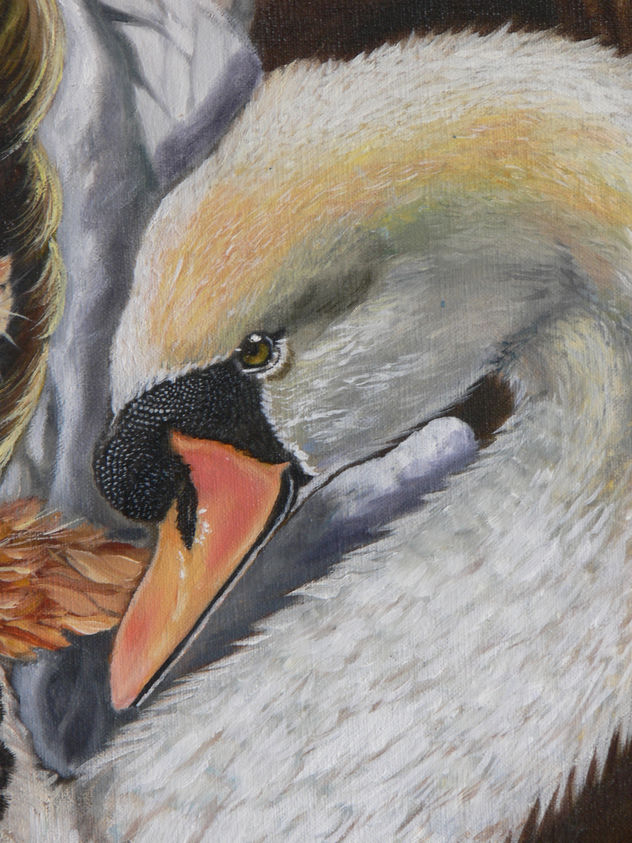 LA MIRADA DE LEDA (Detalle)