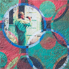 Hombre Bebiendo 20x20