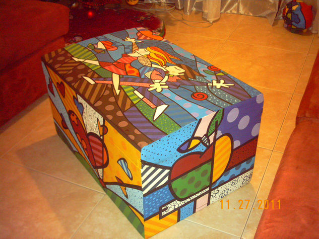 baul homenaje a britto Acrylic Panel Landscaping