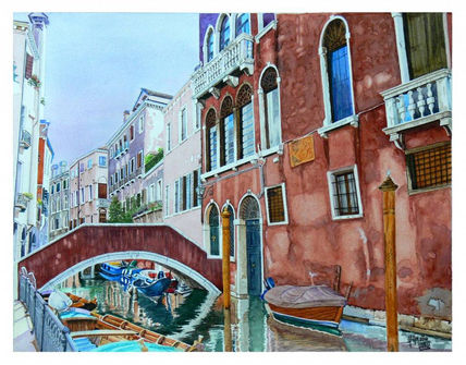 Un puente en venecia