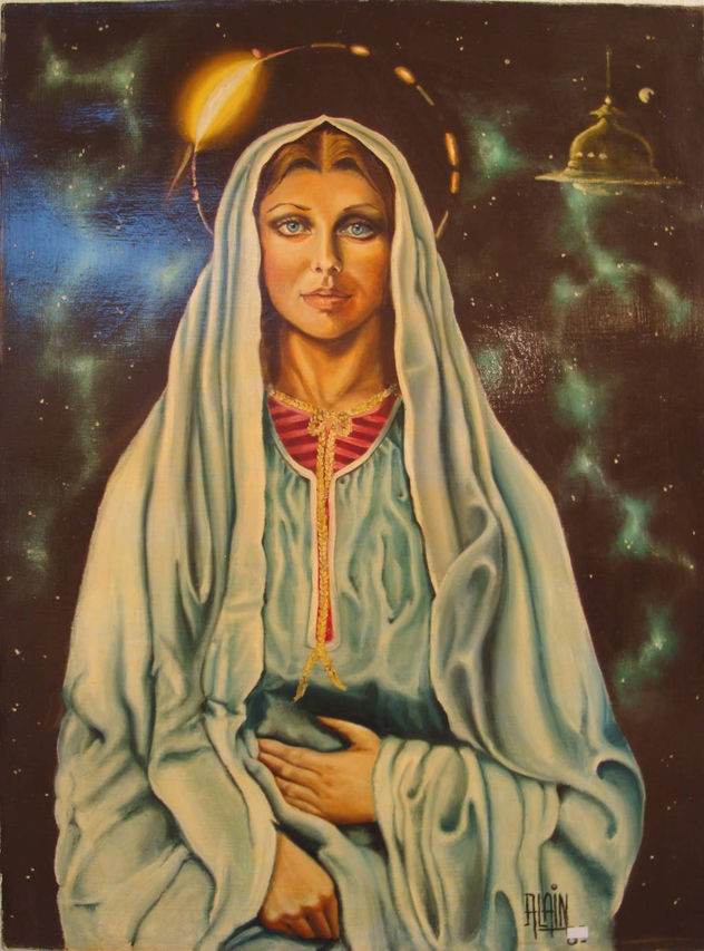LA VIRGEN AL ECLIPSE