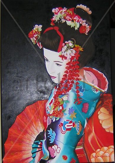 maiko Oil Canvas Landscaping