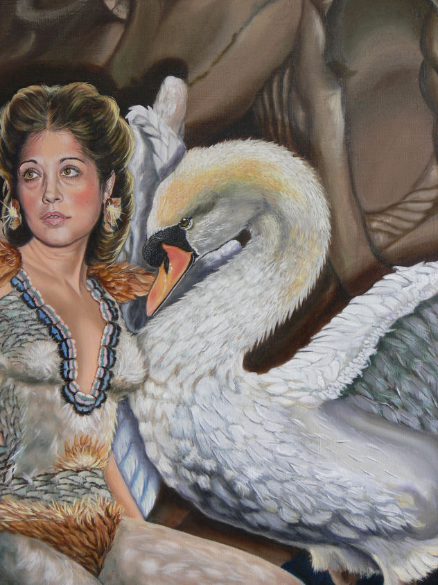 LA MIRADA DE LEDA (detalle)