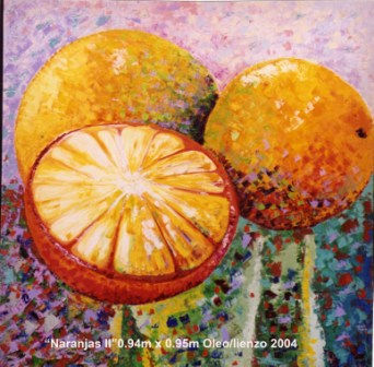 Naranjas Oil Canvas Still Life Paintings