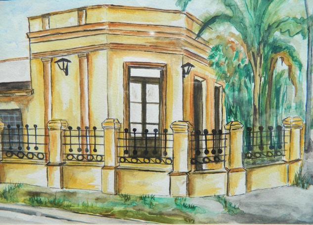 Casona de Goya Watercolour Paper Landscaping