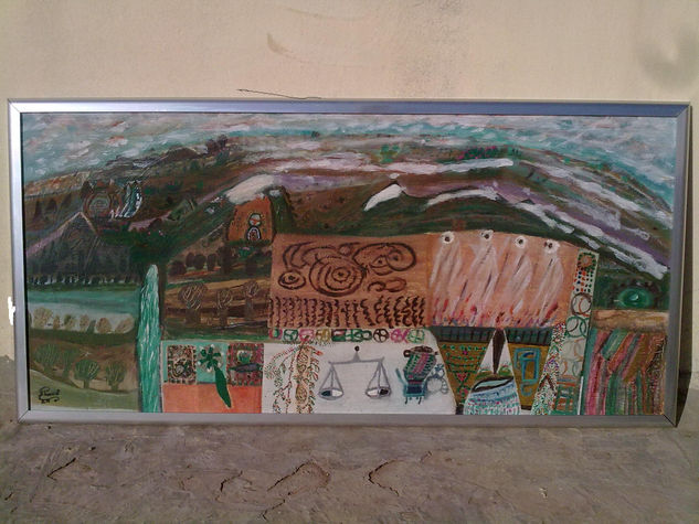 centro nuclear Oil Canvas Landscaping