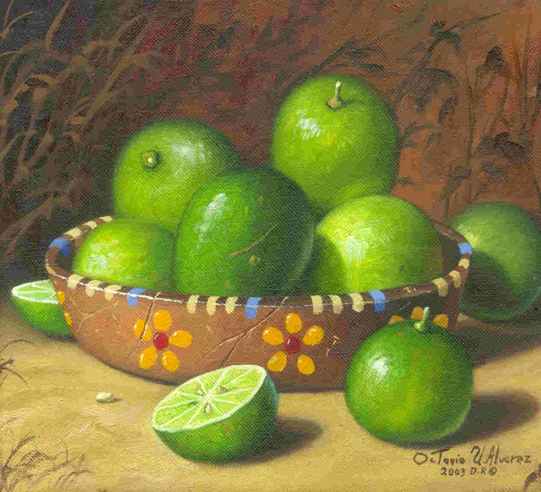 LIMONES Oil Canvas Still Life Paintings