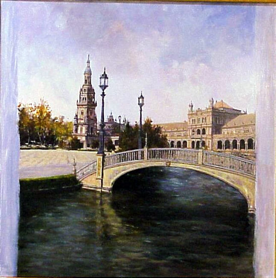 Sevilla Oil Canvas Landscaping