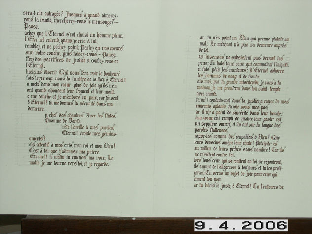 MANUSCRITOS DE LOS SALMOS EN FRANCÉS 3