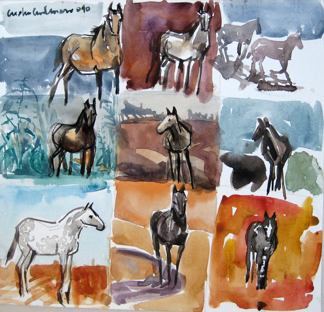 Caballos estudio dos