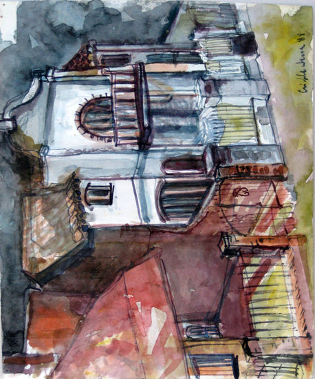 Casas de Alberdi Watercolour Paper Others