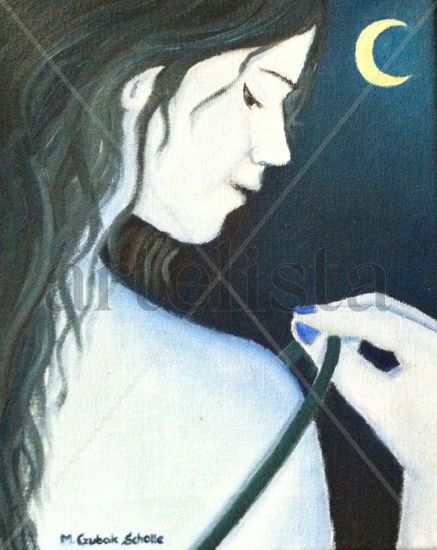 Nueva Luna Oil Canvas Others