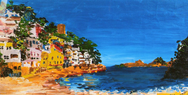 calella Acrylic Canvas Landscaping