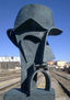 CABEZA CON SOMBRERO