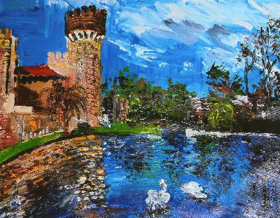 perelada Acrylic Canvas Landscaping