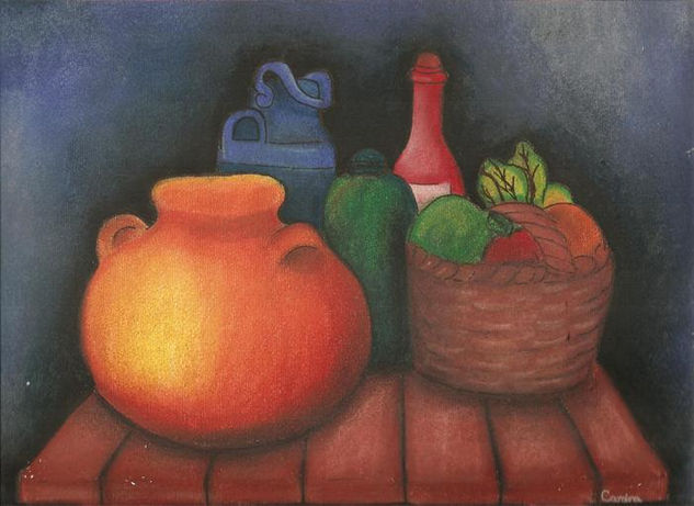 bodegon Pastel Paper Still Life Paintings