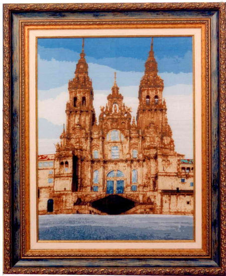 Catedral de Santiago Embroidery Textile