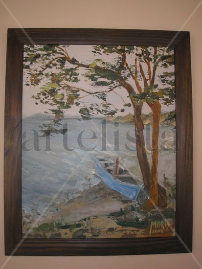 LAGO FAGNANO Oil Canvas Landscaping