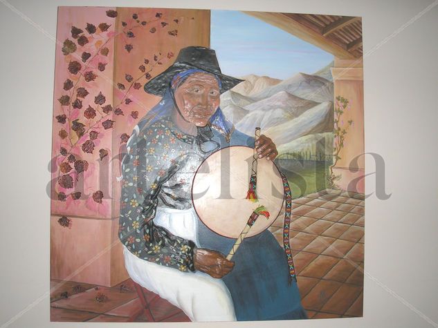 MUJER DEL NORTE Oil Canvas Landscaping