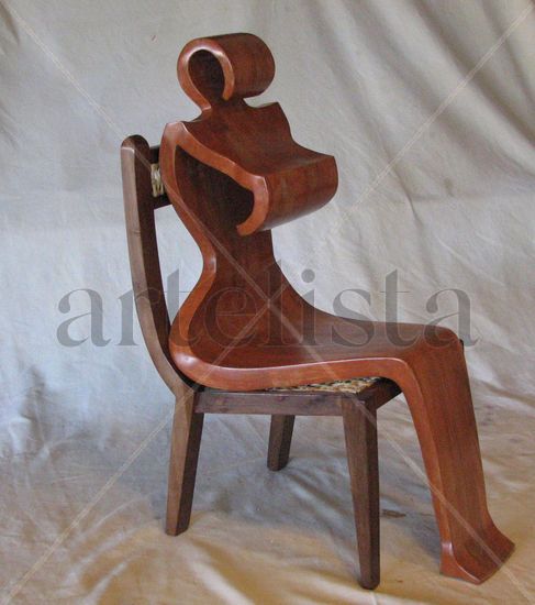 En-silla Madera Figurativa