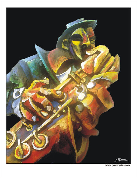 El saxofonista