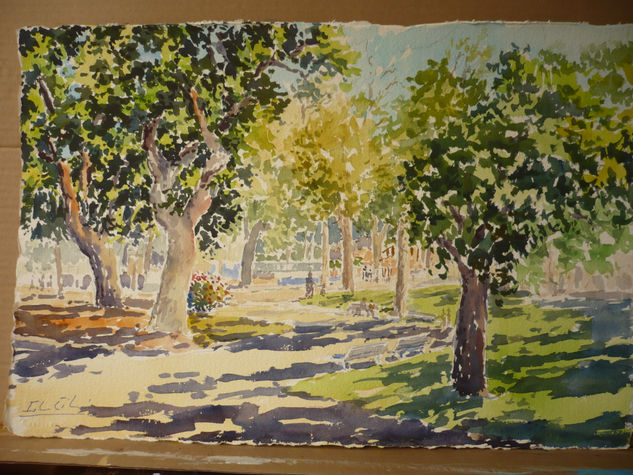 parque Watercolour Paper Landscaping