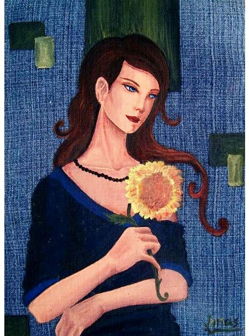 dama del girasol